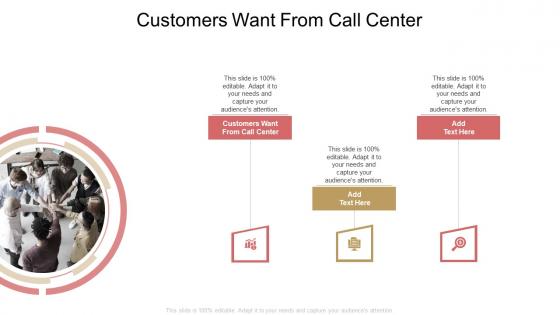 Customers Want From Call Center In Powerpoint And Google Slides Cpb
