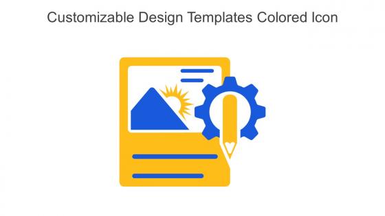 Customizable Design Templates Colored Icon In Powerpoint Pptx Png And Editable Eps Format