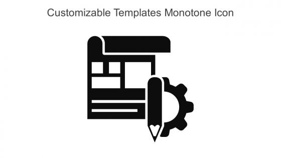 Customizable Templates Monotone Icon In Powerpoint Pptx Png And Editable Eps Format