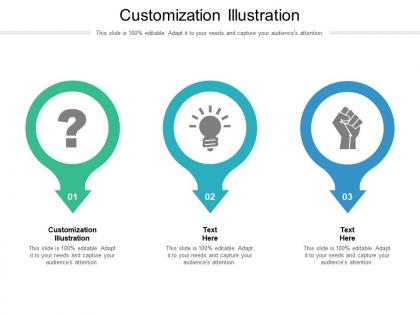 Customization illustration ppt powerpoint presentation deck cpb