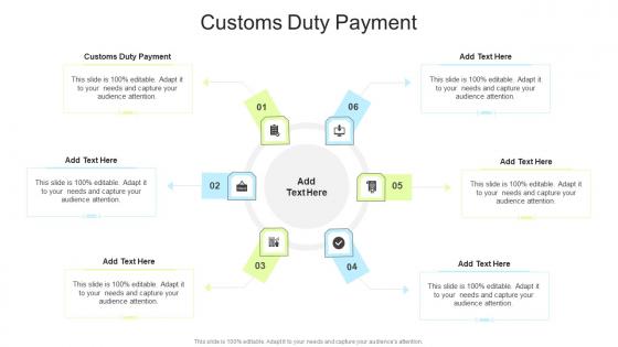 Customs Duty Payment In Powerpoint And Google Slides Cpb