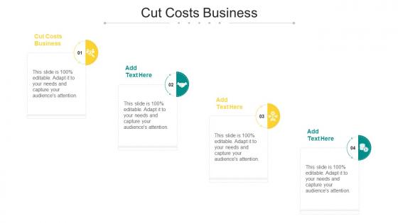 Cut Costs Business In Powerpoint And Google Slides Cpb