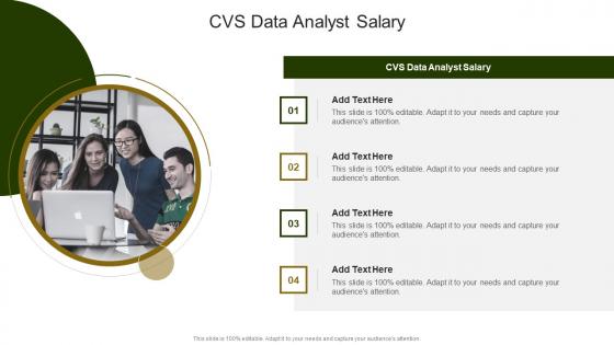 CVS Data Analyst Salary In Powerpoint And Google Slides Cpb