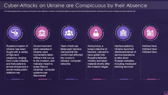 Cyber attacks on ukraine are conspicuous by their absence ukraine and russia cyber warfare it