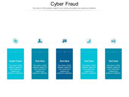 Cyber fraud ppt powerpoint presentation ideas graphic images cpb