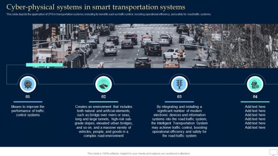 Cyber Physical Systems In Smart Transportation Systems Collective Intelligence Systems
