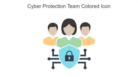 Cyber Protection Team Colored Icon In Powerpoint Pptx Png And Editable Eps Format