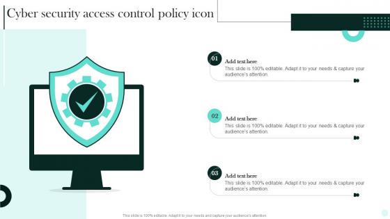 Cyber Security Access Control Policy Icon