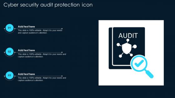 Cyber Security Audit Protection Icon