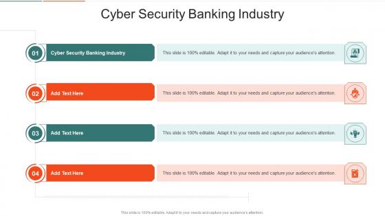 Cyber Security Banking Industry In Powerpoint And Google Slides Cpb