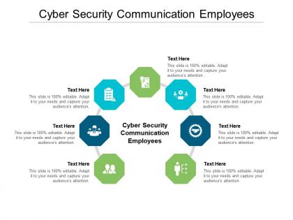 Cyber security communication employees ppt powerpoint presentation infographic template graphics pictures cpb