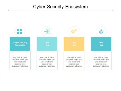 Cyber security ecosystem ppt powerpoint presentation layouts graphics example cpb