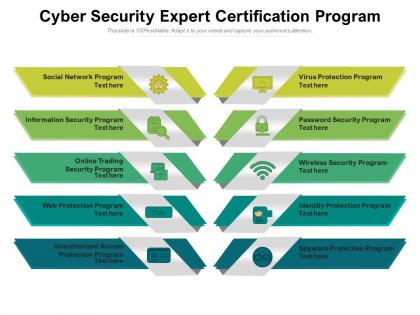 Cyber security expert certification program