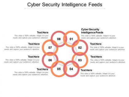Cyber security intelligence feeds ppt powerpoint presentation show format cpb