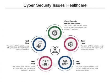 Cyber security issues healthcare ppt powerpoint presentation outline master slide cpb