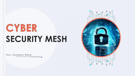 Cyber Security Mesh Powerpoint Ppt Template Bundles