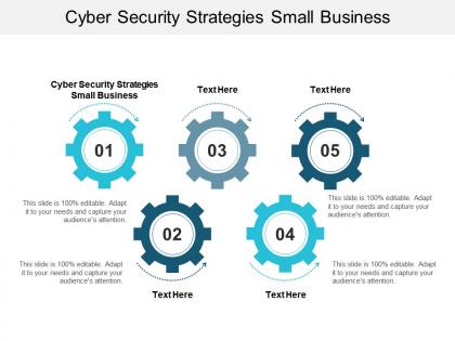 Cyber security strategies small business ppt powerpoint presentation demonstration cpb