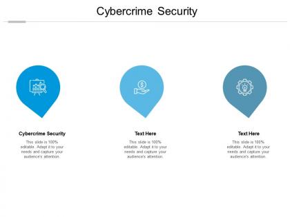 Cybercrime security ppt powerpoint presentation good cpb