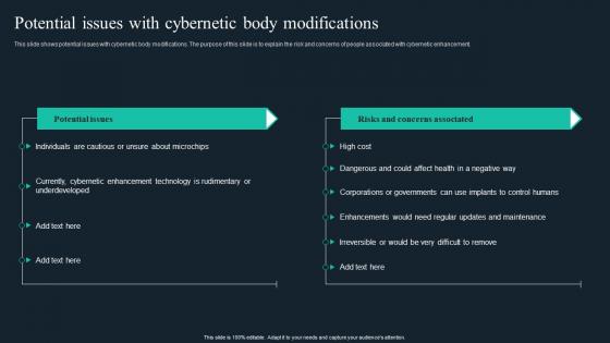 Cybernetic Implants Potential Issues With Cybernetic Body Modifications