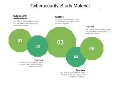 Cybersecurity study material ppt powerpoint presentation file files cpb
