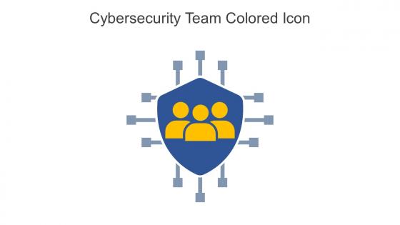 Cybersecurity Team Colored Icon In Powerpoint Pptx Png And Editable Eps Format