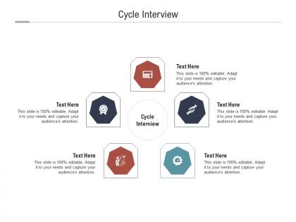 Cycle interview ppt powerpoint presentation layouts inspiration cpb
