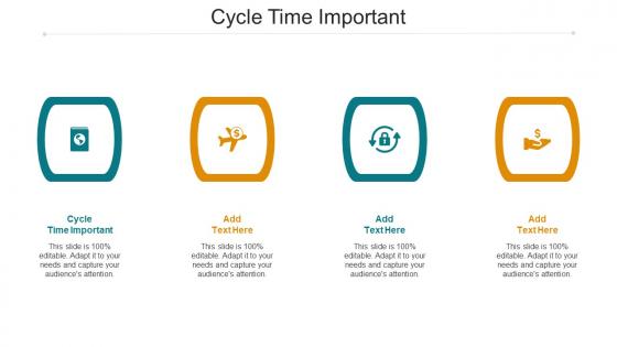 Cycle Time Important Ppt Powerpoint Presentation Summary Format Cpb