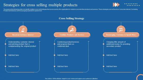 Cyclic Revenue Model Strategies For Cross Selling Multiple Products Ppt File Icon