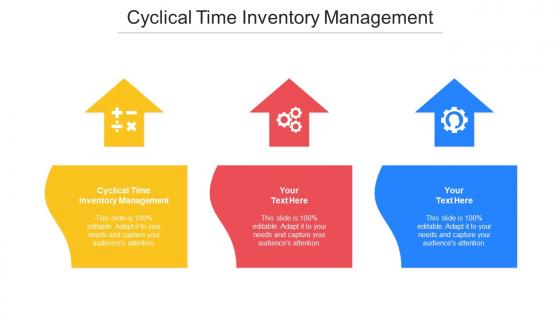 Cyclical Time Inventory Management Ppt Powerpoint Presentation Professional Cpb