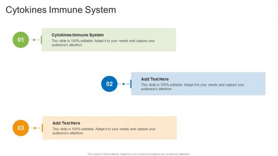Cytokines Immune System In Powerpoint And Google Slides Cpb