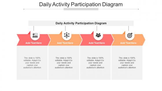 Daily Activity Participation Diagram In Powerpoint And Google Slides Cpb