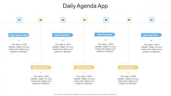 Daily Agenda App In Powerpoint And Google Slides Cpb