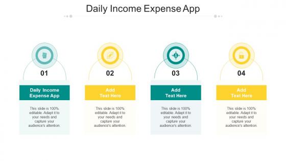 Daily Income Expense App In Powerpoint And Google Slides Cpb
