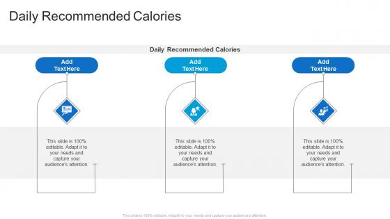 Daily Recommended Calories In Powerpoint And Google Slides Cpb