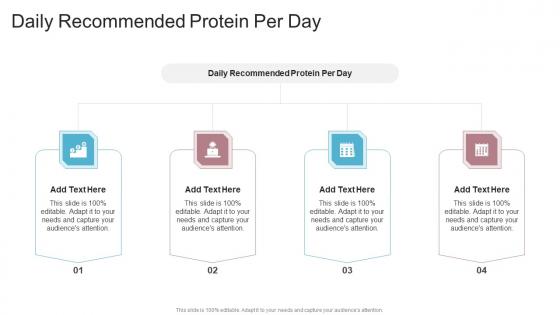 Daily Recommended Protein Per Day In Powerpoint And Google Slides Cpb
