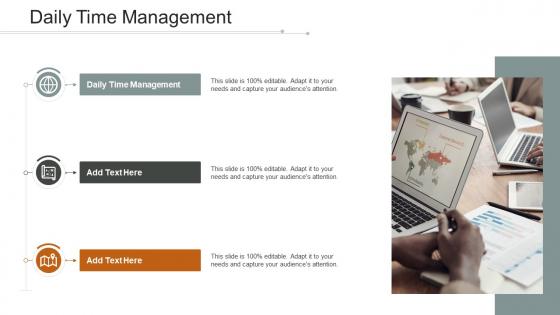 Daily Time Management In Powerpoint And Google Slides Cpb
