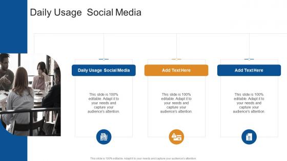 Daily Usage Social Media In Powerpoint And Google Slides Cpb
