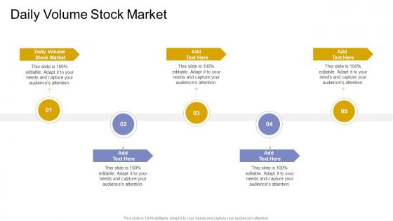 Daily Volume Stock Market In Powerpoint And Google Slides Cpb