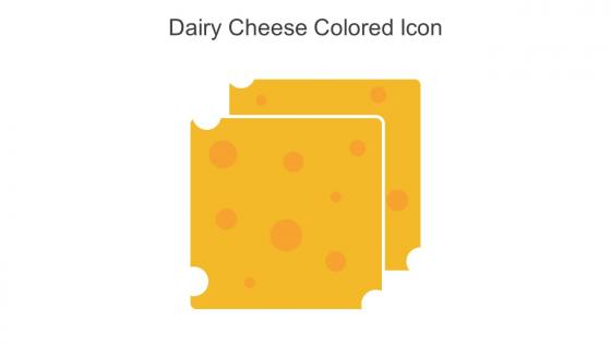 Dairy Cheese Colored Icon In Powerpoint Pptx Png And Editable Eps Format