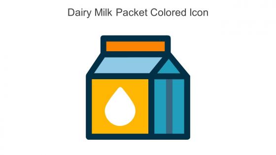 Dairy Milk Packet Colored Icon In Powerpoint Pptx Png And Editable Eps Format