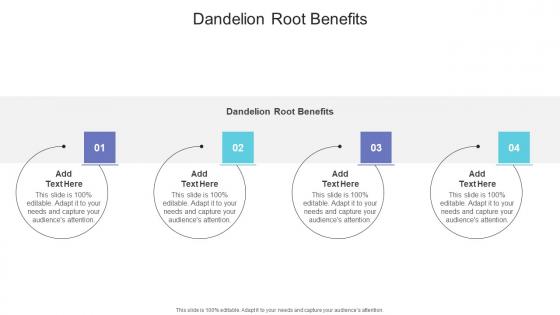Dandelion Root Benefits In Powerpoint And Google Slides Cpb
