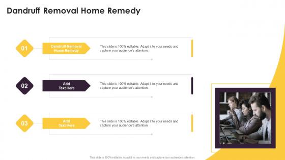 Dandruff Removal Home Remedy In Powerpoint And Google Slides Cpb