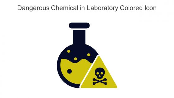 Dangerous Chemical In Laboratory Colored Icon In Powerpoint Pptx Png And Editable Eps Format