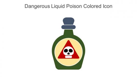 Dangerous Liquid Poison Colored Icon In Powerpoint Pptx Png And Editable Eps Format