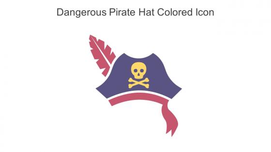 Dangerous Pirate Hat Colored Icon In Powerpoint Pptx Png And Editable Eps Format