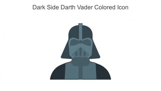 Dark Side Darth Vader Colored Icon In Powerpoint Pptx Png And Editable Eps Format
