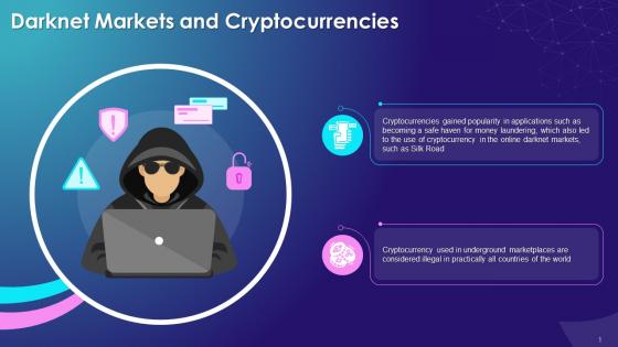 Darknet Markets And Cryptocurrencies Training Ppt