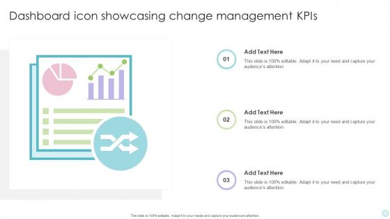 Dashboard Icon Showcasing Change Management Kpis
