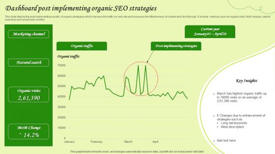 Dashboard Post Implementing Organic Seo Strategies