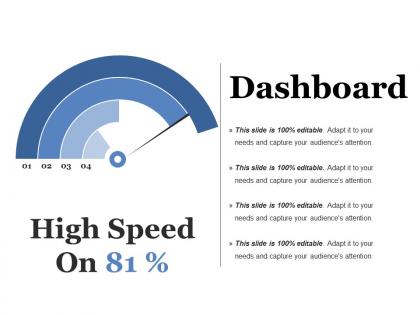 Dashboard snapshot ppt professional icons